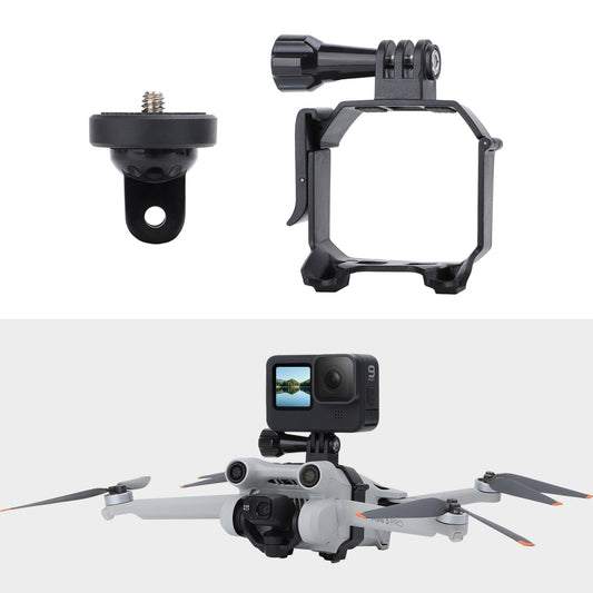 SUNNYLIFE MM3-GZ459 for DJI Mini 3 Pro Top Expansion Bracket 1 / 4 Screw Action Camera Mount Adapter