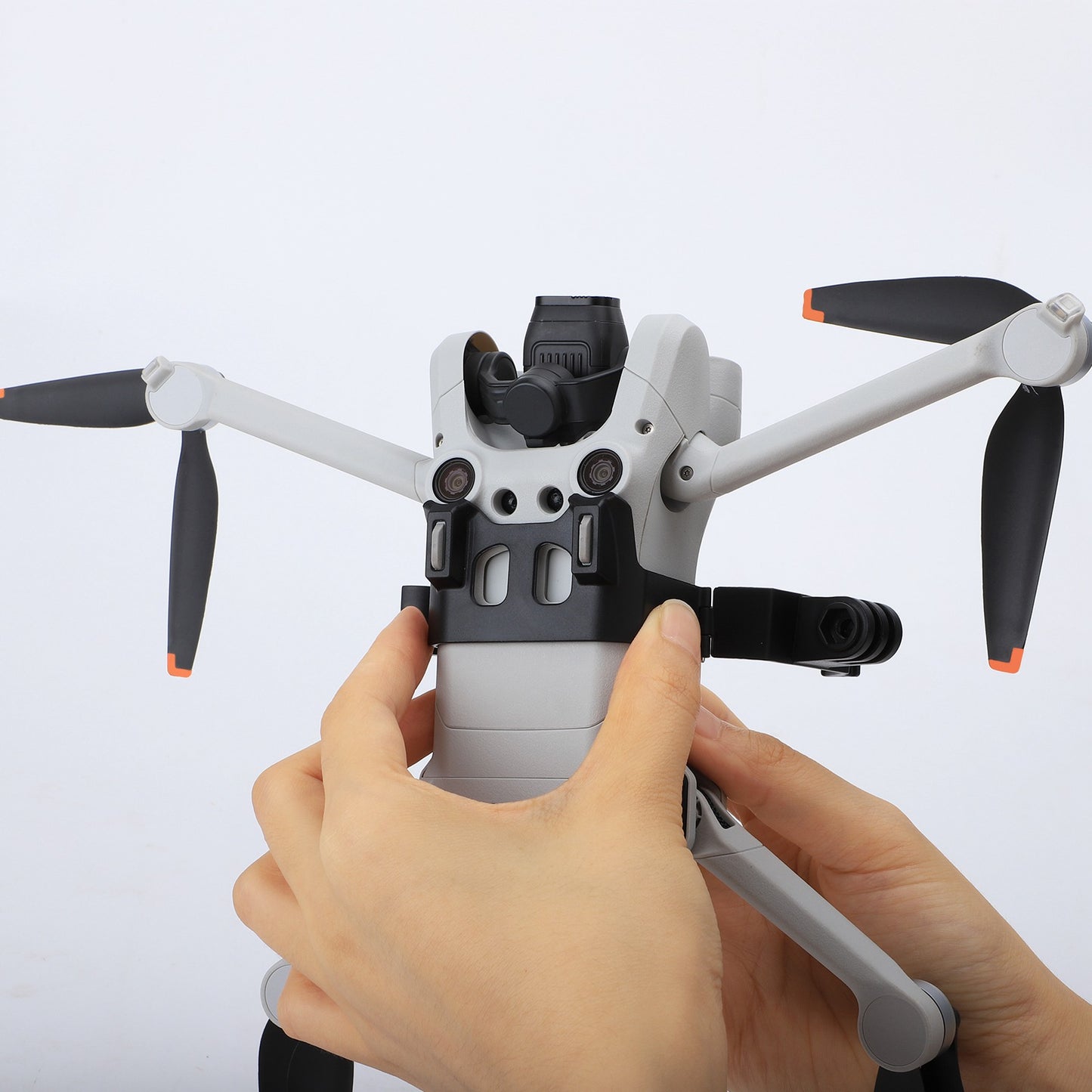 SUNNYLIFE MM3-GZ459 for DJI Mini 3 Pro Top Expansion Bracket 1 / 4 Screw Action Camera Mount Adapter