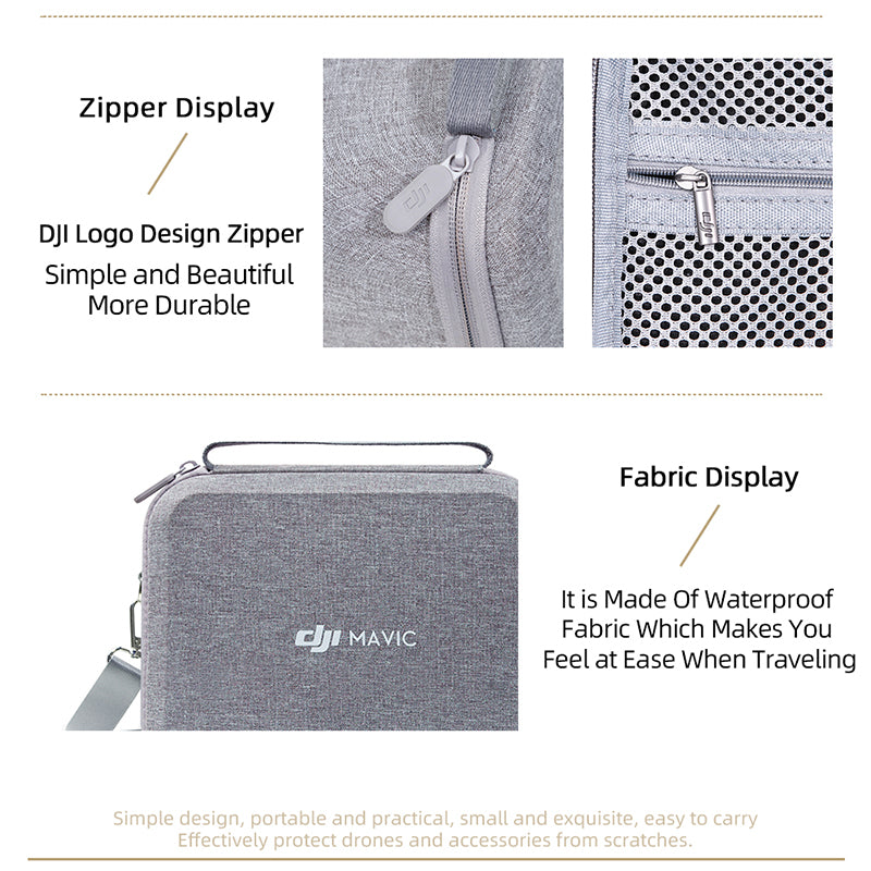 Hard Shell Storage Case for DJI Mini 3 Pro (RC N1), Portable Shockproof Carrying Bag Shoulder Bag