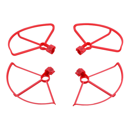 EWB9394 For DJI Mini 3 Pro 4Pcs / Set Propeller Protection Ring Drone Quick Install Propeller Guards - Red