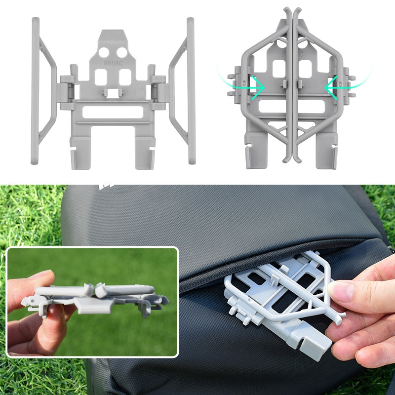 BRDRC EWB9319 For DJI Mini 3 Pro Landing Gear Foldable Drone Height Extension Sled Shape Protector
