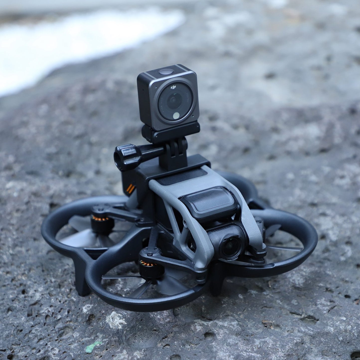 SUNNYLIFE AT-GZ512 Multifunctional Adapter Mount for DJI Avata External Extension Adapter with 1 / 4 Screw Connector