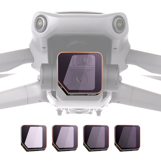 K&amp;F CONCEPT SKU.1891 4Pcs Multi-Coated Filter Set for DJI Mavic 3 / Mavic 3 Cine, ND4 ND8 ND16 ND32 Waterproof HD Filters Anti-Scratch Lens Filters