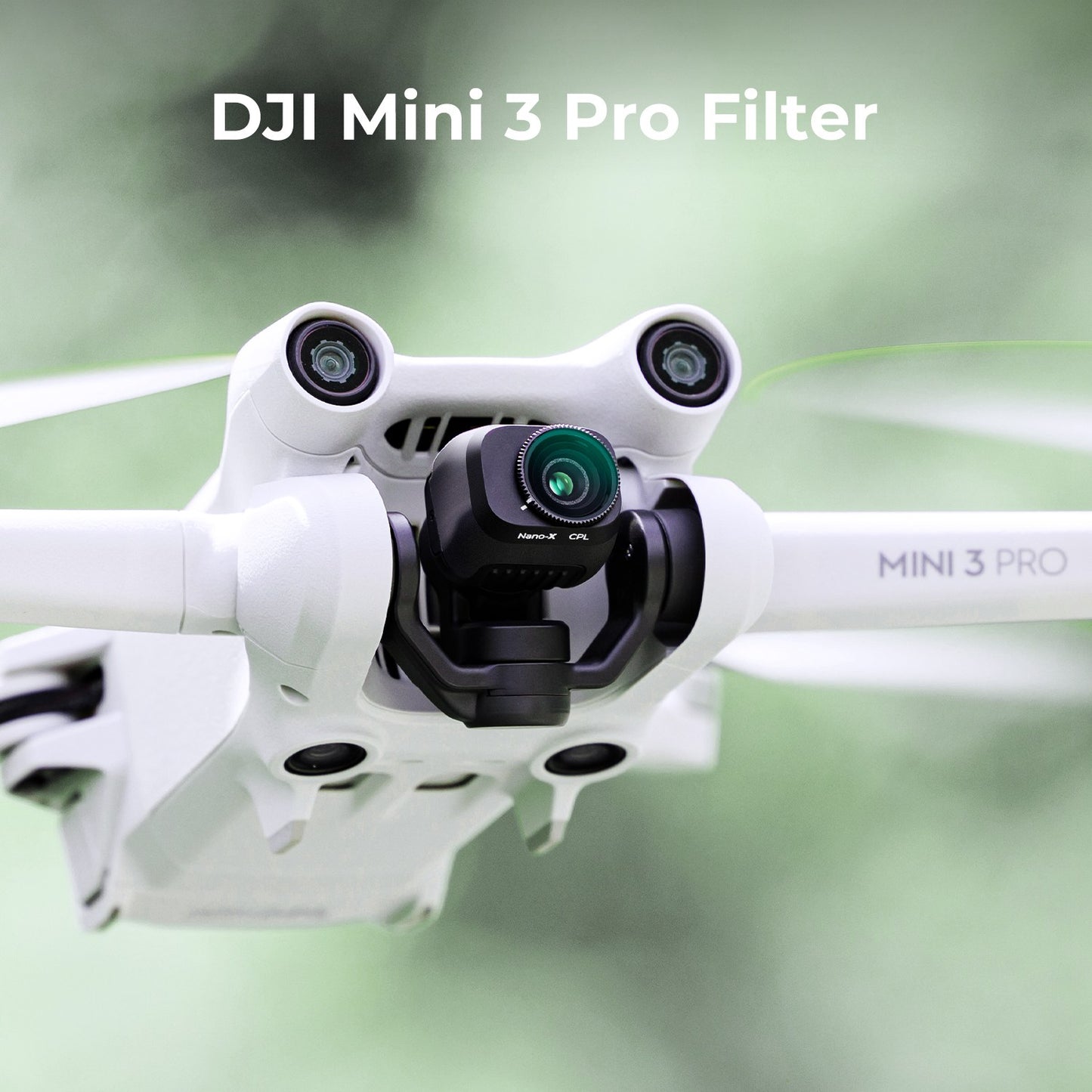 K&amp;F CONCEPT KF01.2035 Multi-Coated CPL Filter for DJI Mini 3 Pro Single-Sided Anti-Reflection Green Film Filter Waterproof Anti-Scratch HD Lens Filters