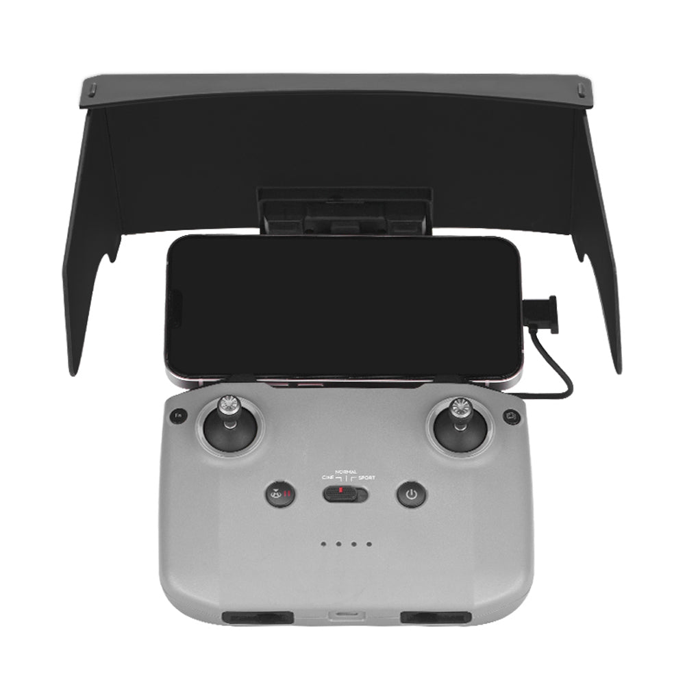 BRDRC DJI-9214 Sun Hood Cover Sunshade for DJI Mini 3 Pro RC-N1 Remote Control