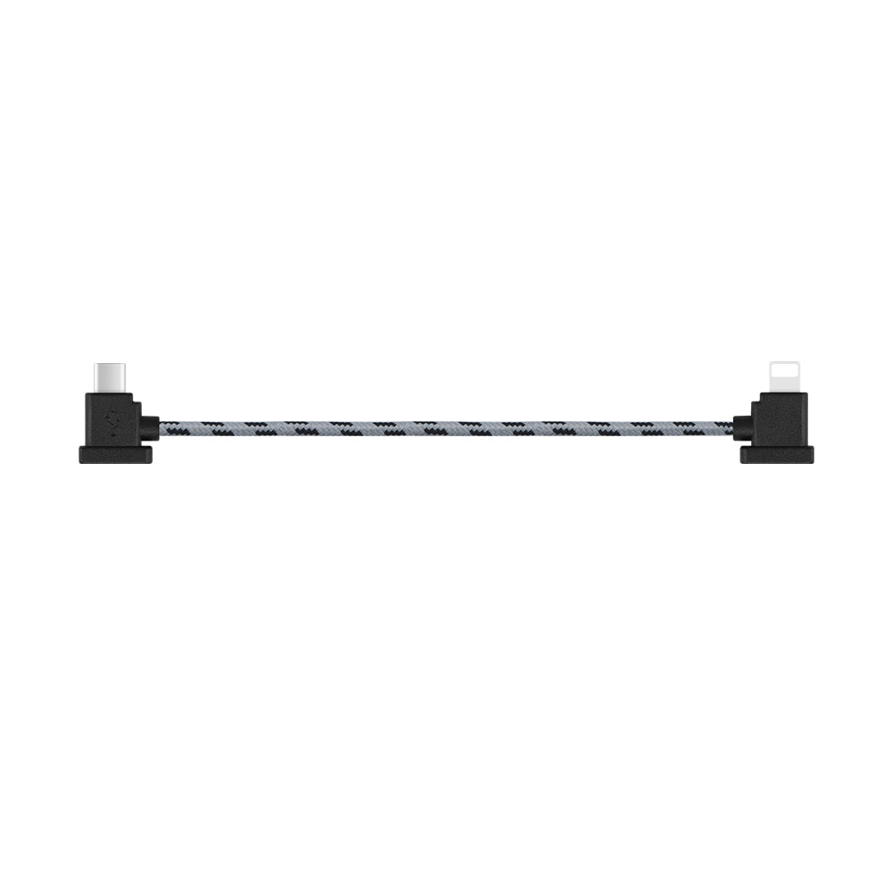 BRDRC DJI-8463 For DJI Mavic 3 Remote Controller Connection Cable Data Line Connecting with Mobile Phones, Length: 15cm - Type-C to Lightning