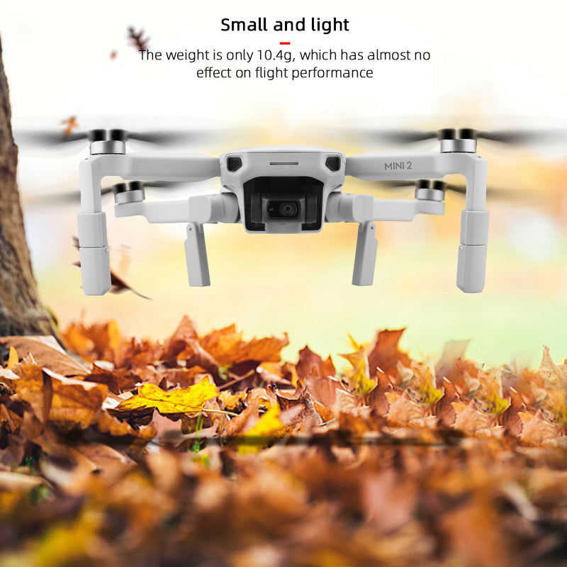 BRDRC DJI-8207 Folding Landing Gear Set for DJI Mini 2 Landing Gear Extensions Drone Accessories