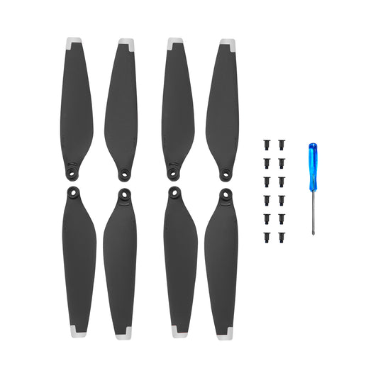 BRDRC-9632 Propeller Set for DJI Mini 3 Replacement Prop Blades Drone Accessories - Silver