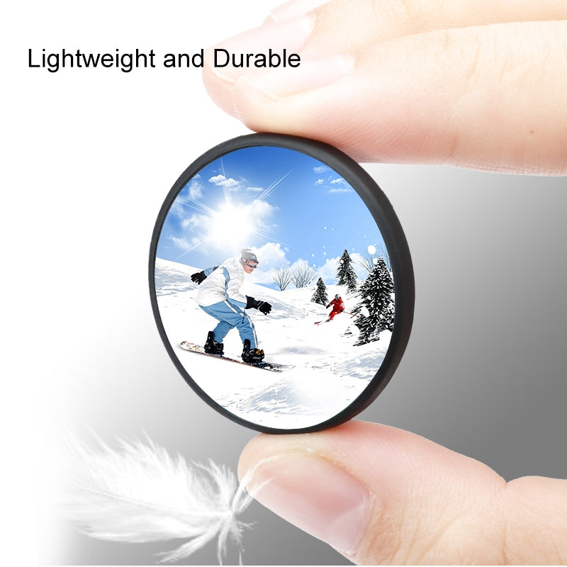BRDRC DJI-7215 For GoPro Max 2Pcs Acrylic Lens Protective Cover Anti-dust Sport Camera Lens Cap