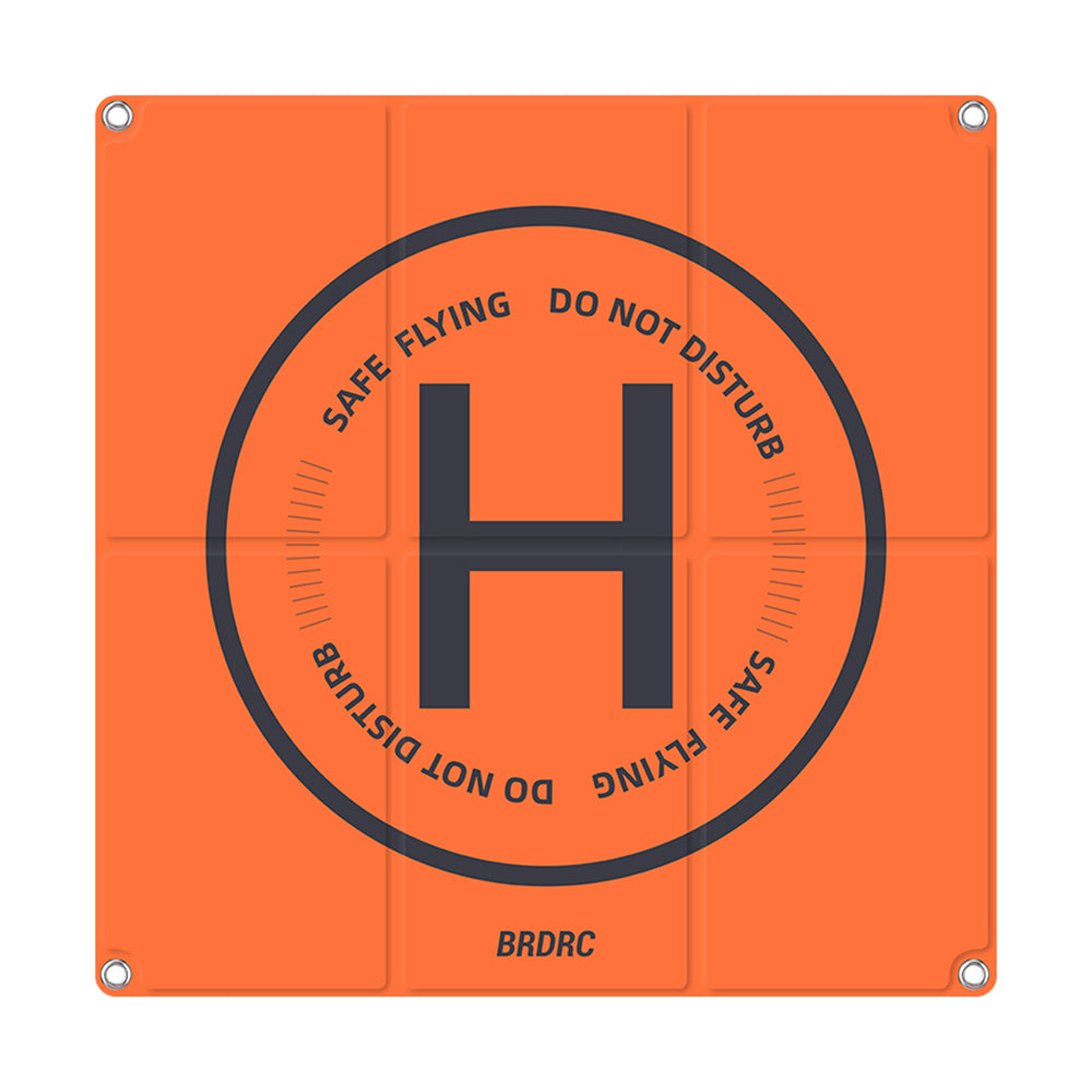 BRDRC Parking Apron Pad for DJI Mini 3 Pro / Avata / Air 2 / Mini 2 / Mini SE / Mavic Mini 65cm PU Leather Drone Landing Pad
