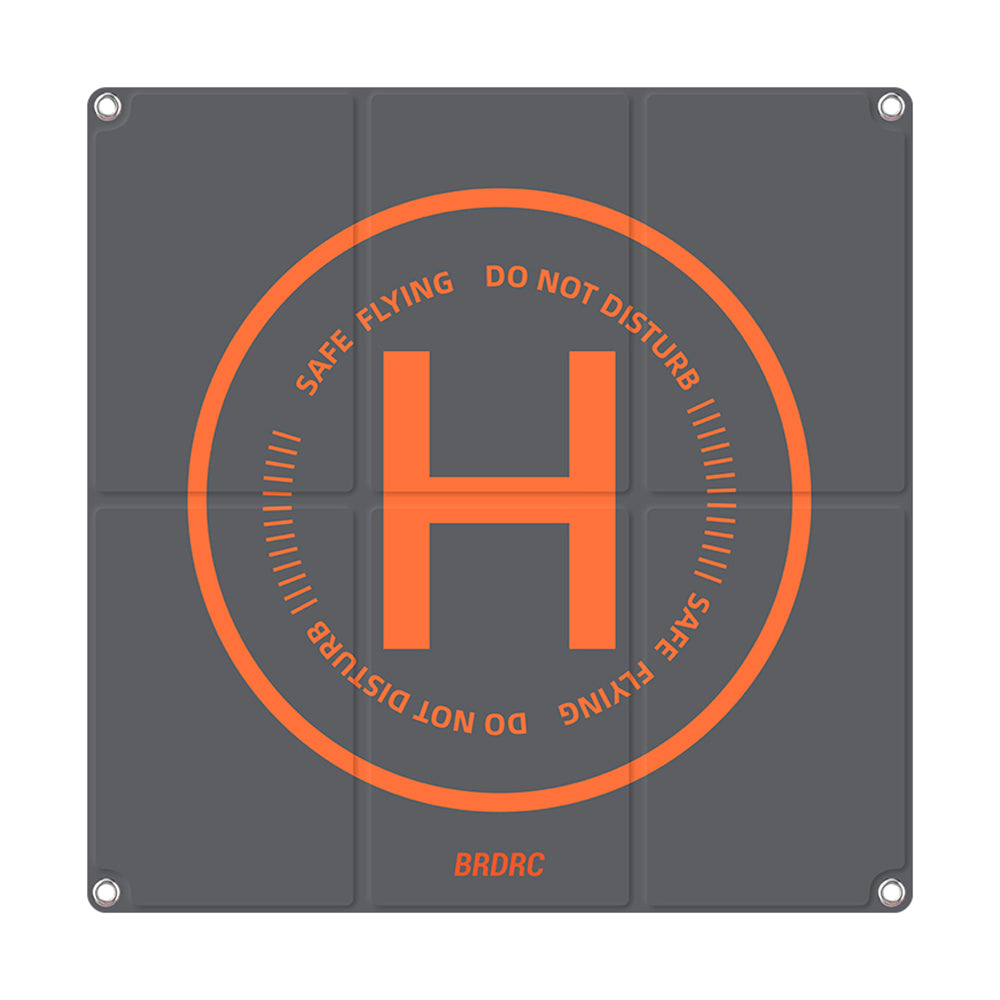 BRDRC Parking Apron Pad for DJI Mini 3 Pro / Avata / Air 2 / Mini 2 / Mini SE / Mavic Mini 65cm PU Leather Drone Landing Pad