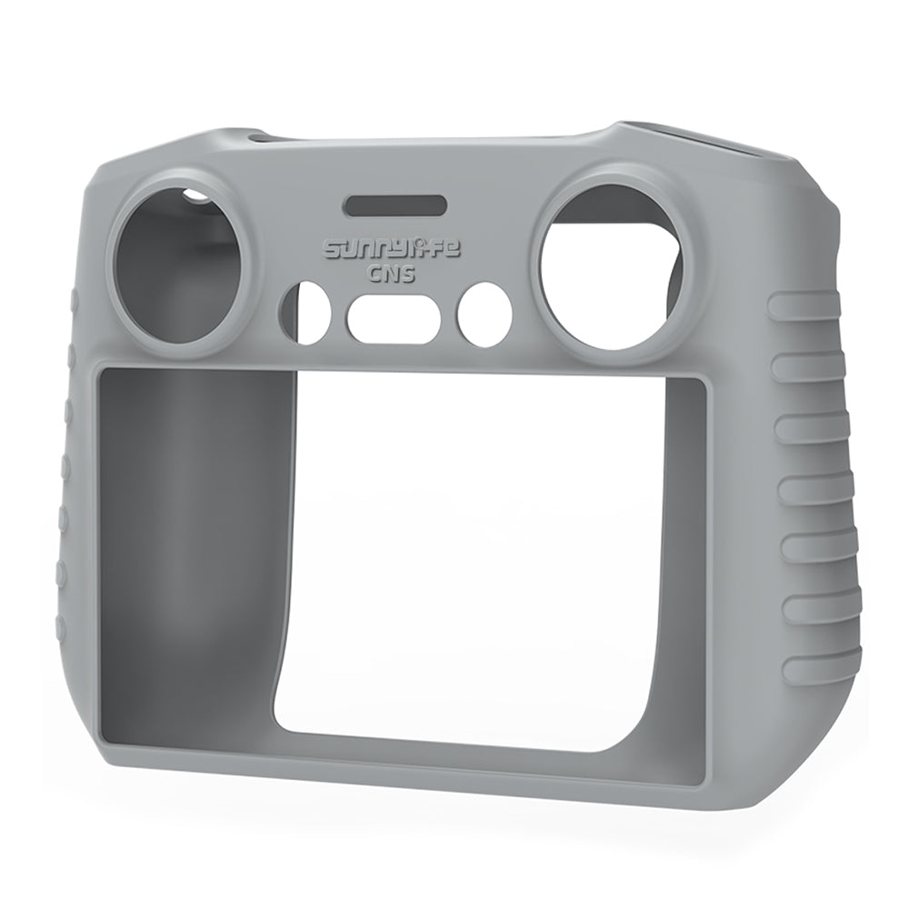 SUNNYLIFE BHT677 Silicone Case for DJI RC 2 Controller Drop-proof Protective Shell (without Sunhood) - Grey