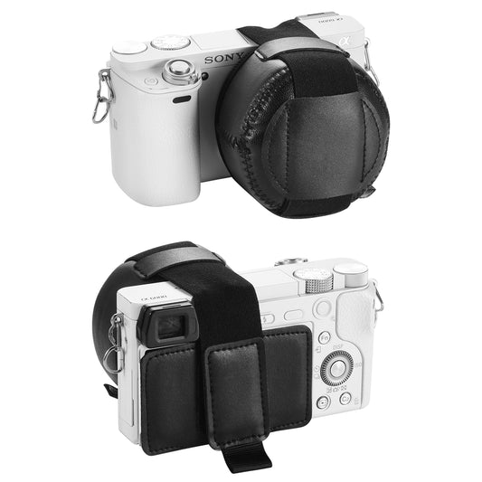 PU Leather Protective Case for SLR Camera Lens - Size: S