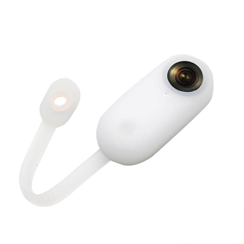 Uniqkart for Insta360 GO Portable Camera Protective Cover Magnetic Design Anti-drop Soft Silicone Case - Transparent