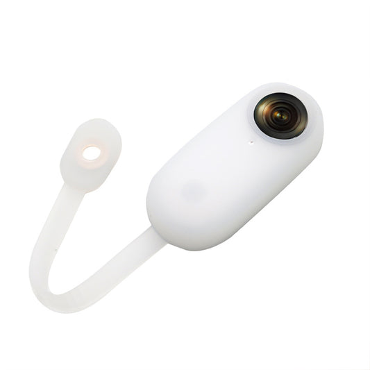 Uniqkart for Insta360 GO Portable Camera Protective Cover Magnetic Design Anti-drop Soft Silicone Case - Transparent