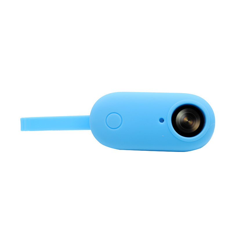 Uniqkart for Insta360 GO Portable Camera Protective Cover Magnetic Design Anti-drop Soft Silicone Case - Blue