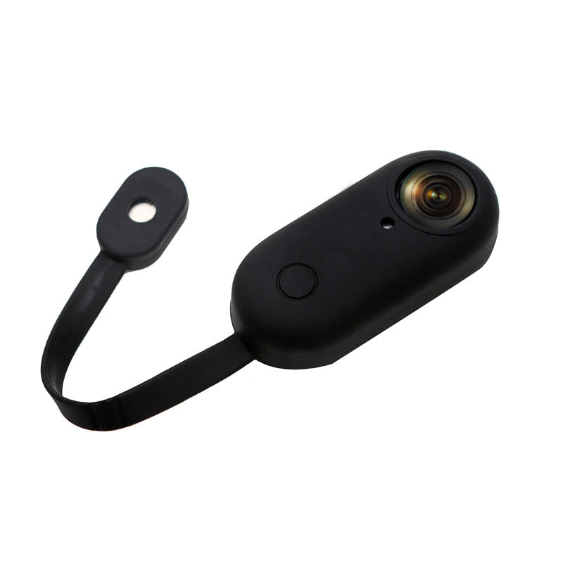 Uniqkart for Insta360 GO Portable Camera Protective Cover Magnetic Design Anti-drop Soft Silicone Case - Black