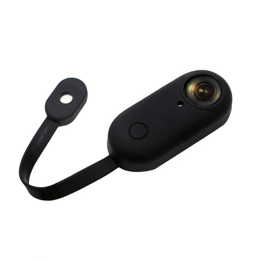 Uniqkart for Insta360 GO Portable Camera Protective Cover Magnetic Design Anti-drop Soft Silicone Case - Black