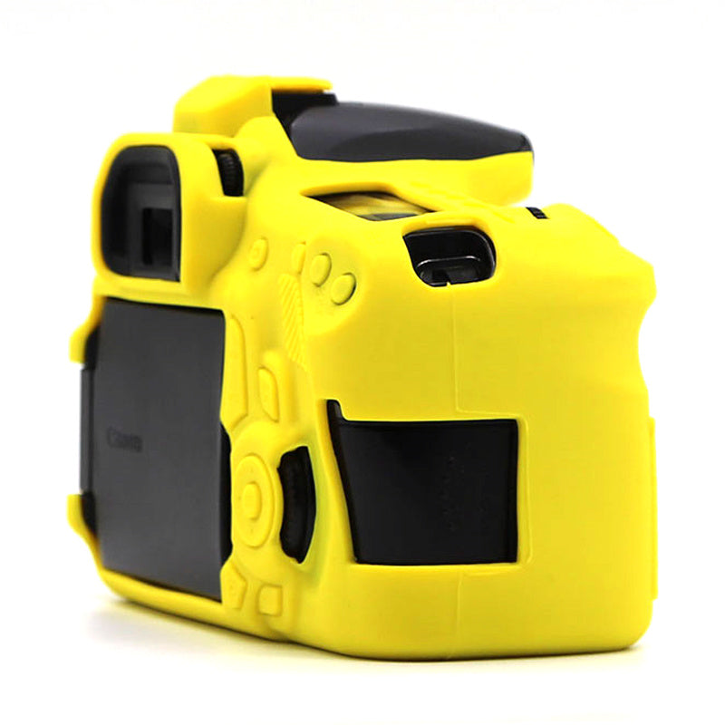 Silicone Case for Canon EOS 60D, Dust-proof Anti-drop Digital Camera Protective Cover - Yellow