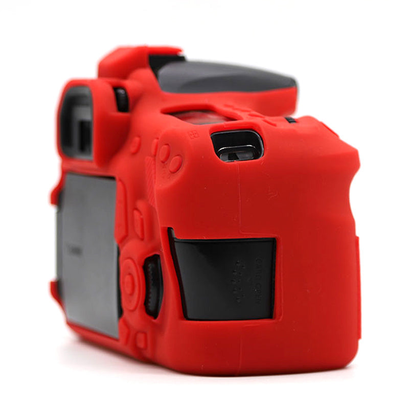 Silicone Case for Canon EOS 60D, Dust-proof Anti-drop Digital Camera Protective Cover - Red