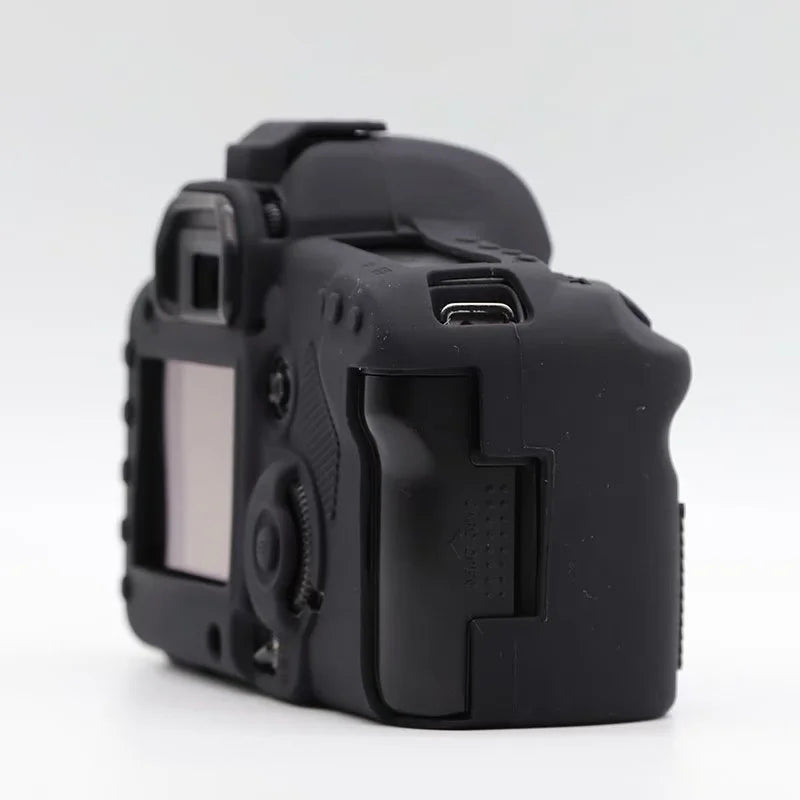 Silicone Case for Canon EOS 5D2 / 5D Mark II, DSLR Camera Bag Anti-scratch Protective Cover - Black