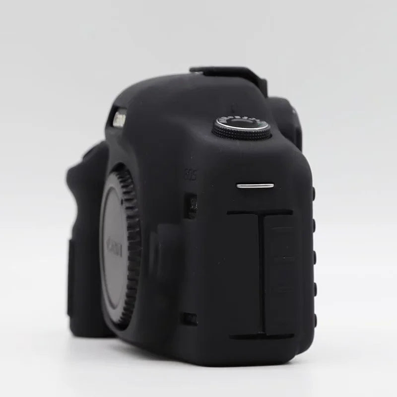 Silicone Case for Canon EOS 5D2 / 5D Mark II, DSLR Camera Bag Anti-scratch Protective Cover - Black
