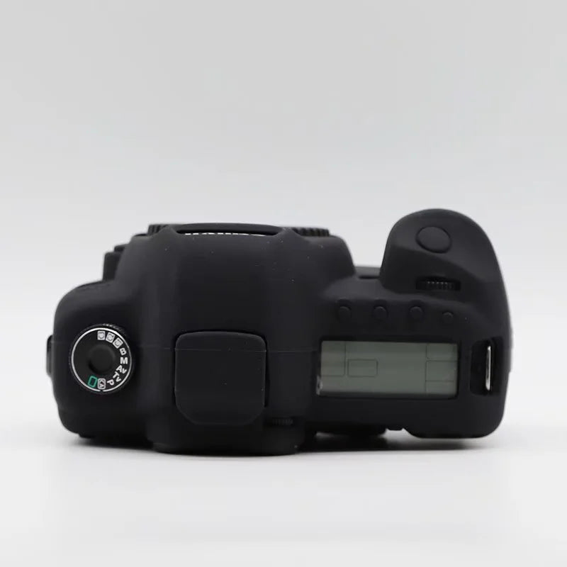 Silicone Case for Canon EOS 5D2 / 5D Mark II, DSLR Camera Bag Anti-scratch Protective Cover - Black