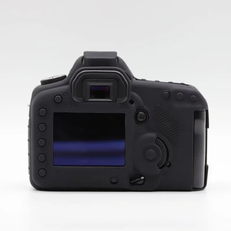 Silicone Case for Canon EOS 5D2 / 5D Mark II, DSLR Camera Bag Anti-scratch Protective Cover - Black