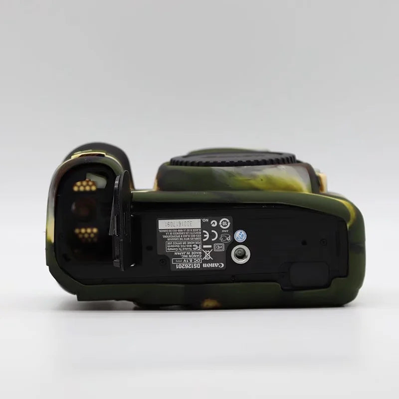 Silicone Case for Canon EOS 5D2 / 5D Mark II, DSLR Camera Bag Anti-scratch Protective Cover - Camouflage