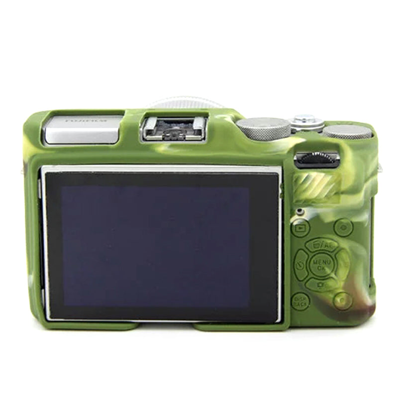 Uniqkart for Fujifilm XA3 / XA10 / XA5 / XA20 Soft Silicone Camera Case Protector Anti-scratch Camera Body Cover - Camouflage