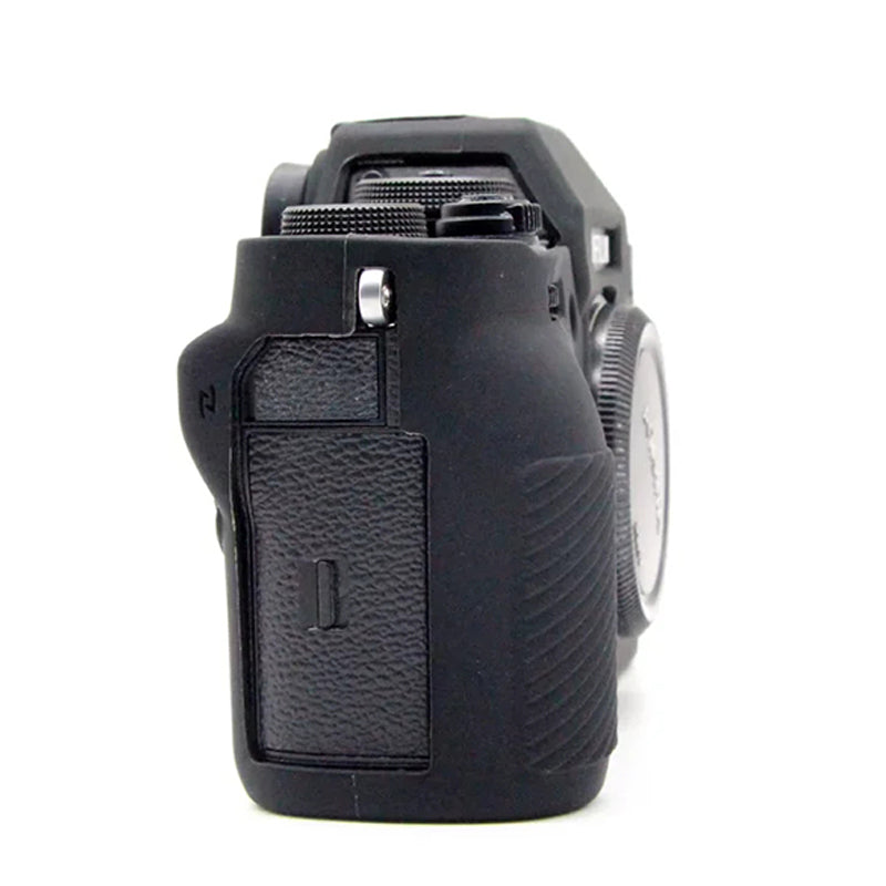 Uniqkart for Fujifilm X-T3 Soft Silicone Protective Case Anti-scratch Digital Camera Body Cover - Black