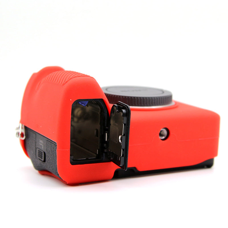 Silicone Case for Sony A7IV / A74 / A7M4 Digital Camera, Dust-proof Anti-scratch Protective Camera Cover - Red