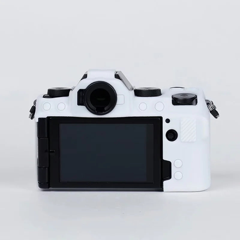 Silicone Skin Case for Fujifilm X-S10 Camera, Anti-drop Digital Camera Body Cover Protector - White