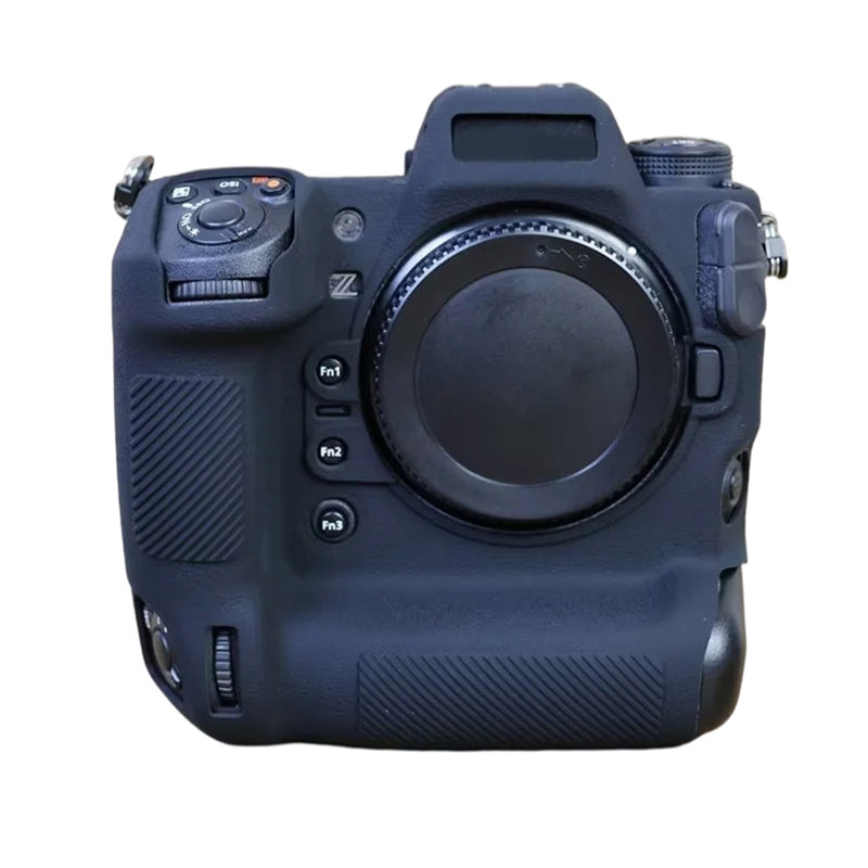 Uniqkart for Nikon Z9 Soft Silicone Anti-scratch Case Camera Protective Sleeve Cover - Black