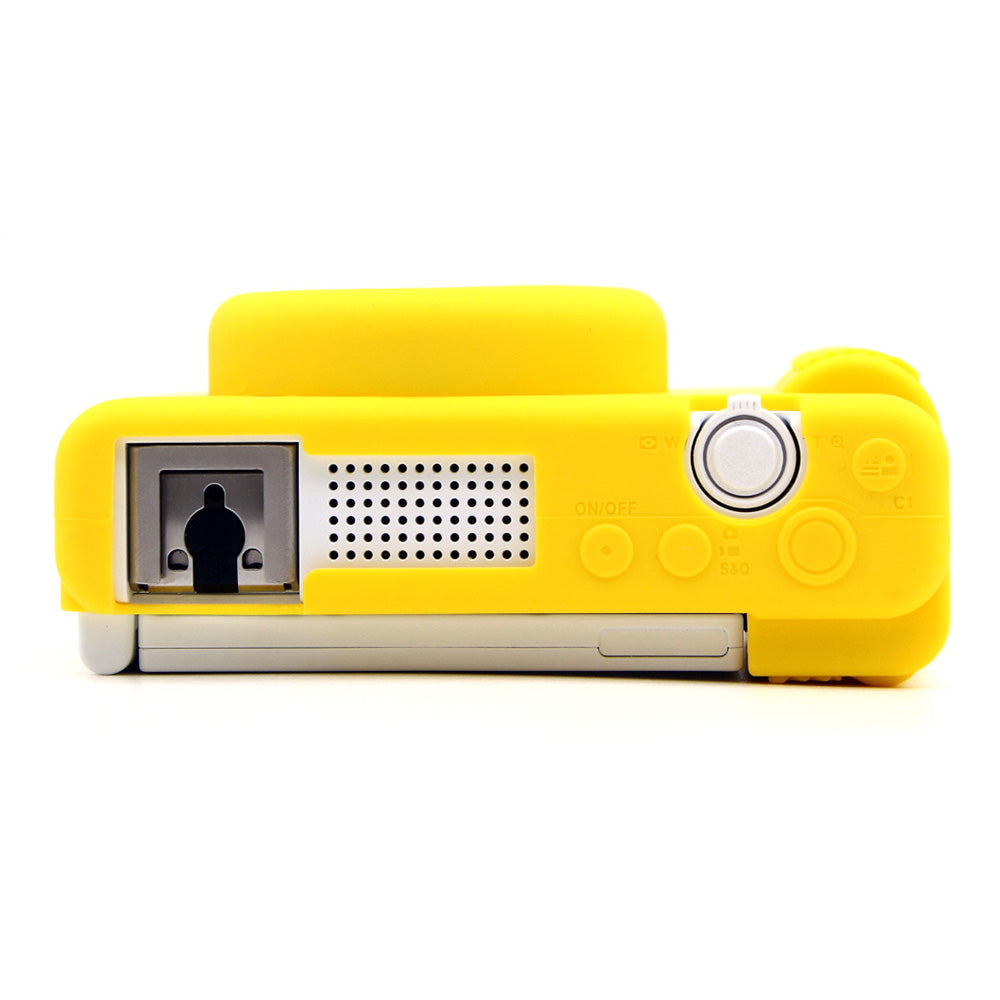 Uniqkart for Sony ZV-1F / ZV-1 / ZV-1 II Soft Silicone Case Camera Protector Anti-Scratch Sleeve Drop Protection Cover - Yellow