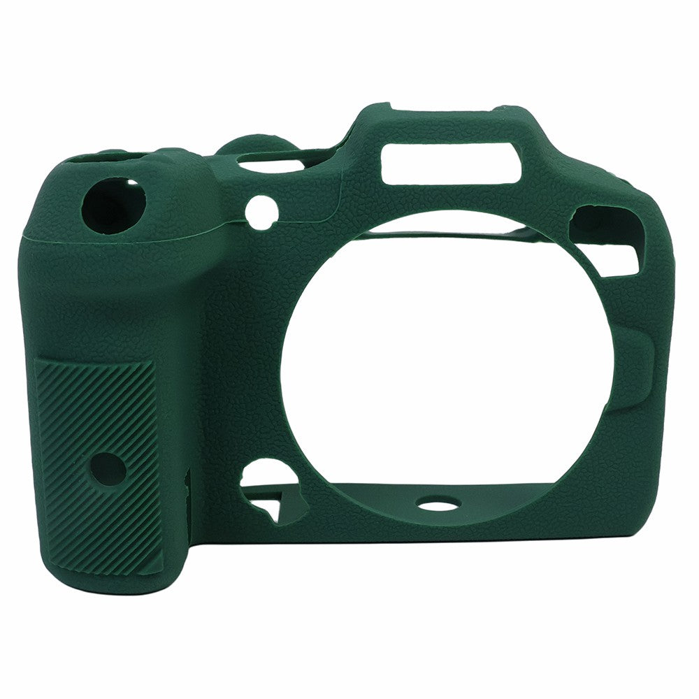 Uniqkart for Canon EOS R7 Silicone Case Camera Protector Anti-Scratch Sleeve Drop Protection Cover - Green