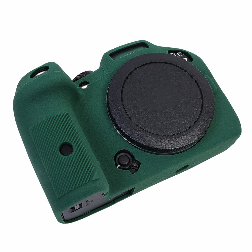 Uniqkart for Canon EOS R7 Silicone Case Camera Protector Anti-Scratch Sleeve Drop Protection Cover - Green