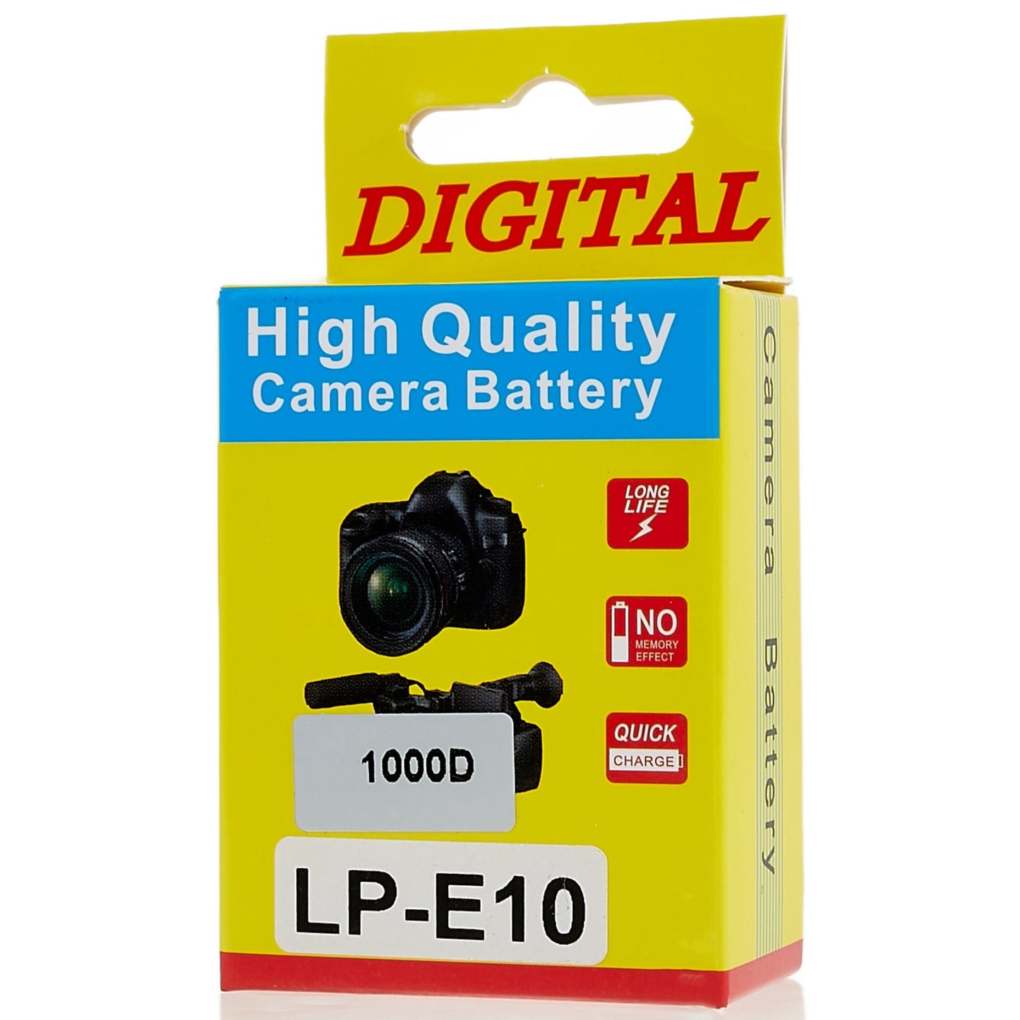 Uniqkart for CANON 1000D / 1100D / 1200D / 1300D / 1500D / 3000D 7.40V 1500mAh Camera Li-ion Battery Pack Assembly Part (Encode: LP-E10) (without Logo)
