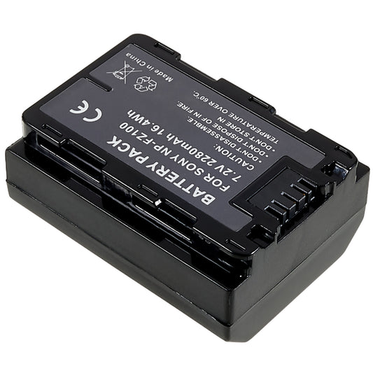 Uniqkart for Sony A7M3 / A7R3 / A7R111 / ILCE-9 / A6600 / A9M2 Rechargeable 2280mAh 7.2V Camera Battery Replacement (without Logo), Encode: NP-FZ100