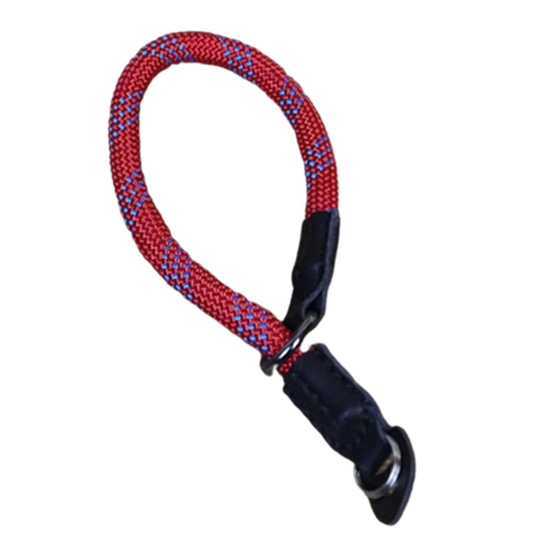 Uniqkart for Sony / Leica / Fujifilm Camera Wrist Strap Colored Nylon Braided Quick Release Hand Strap Uniqkart for Convenient Carrying - Red