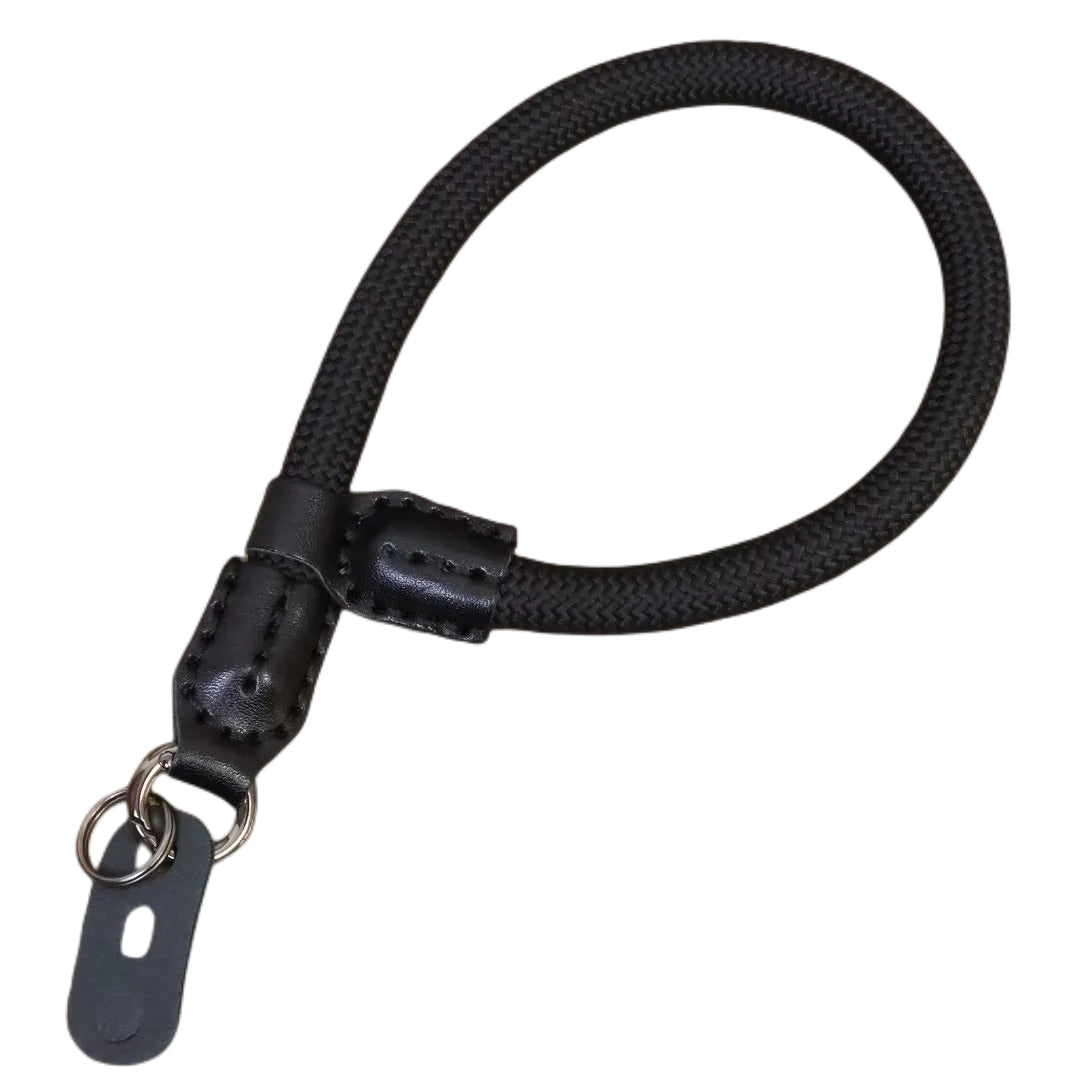 1.2 x 21cm Nylon Camera Strap for Sony Fuji Canon Nikon Panasonic Anti-Lost Safety Hand Strap - Black