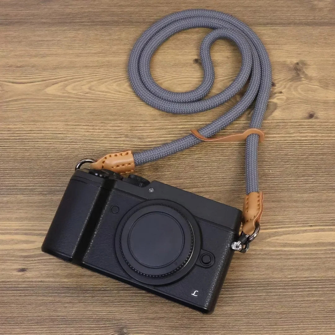 Uniqkart for Sony / Fujifilm / Canon Camera Shoulder Strap Quick Release Comfortable Digital Camera Sling Strap Neck-mounted Strap - Azure Blue