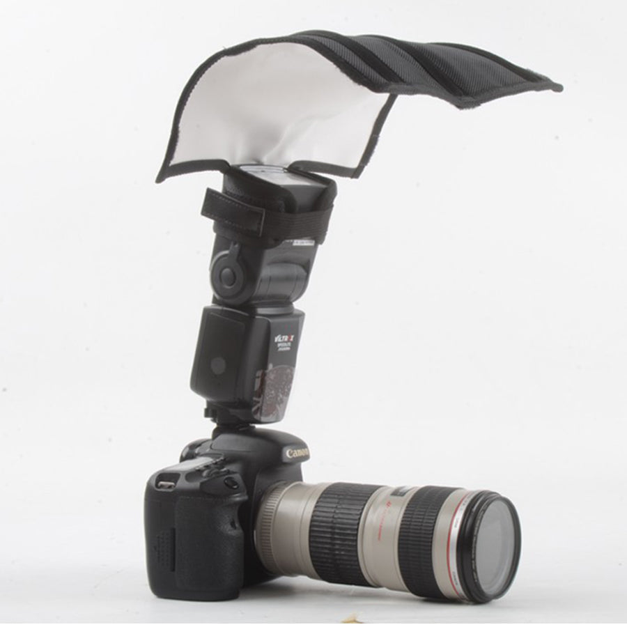 Universal Foldable Flash Reflector Diffuser Speedlite Softbox for Canon Nikon Sony Yongnuo Pentax
