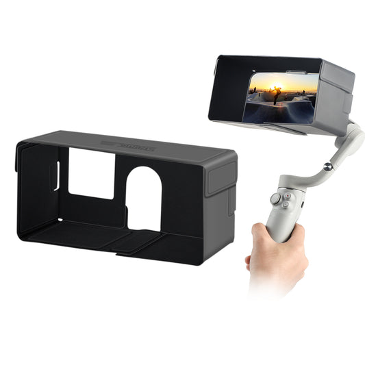 Uniqkart 1110156 Magnetic Foldable Mobile Phone Sunshade Hood for DJI OM 5/OM 4 SE/OM 4 Handheld Gimbal