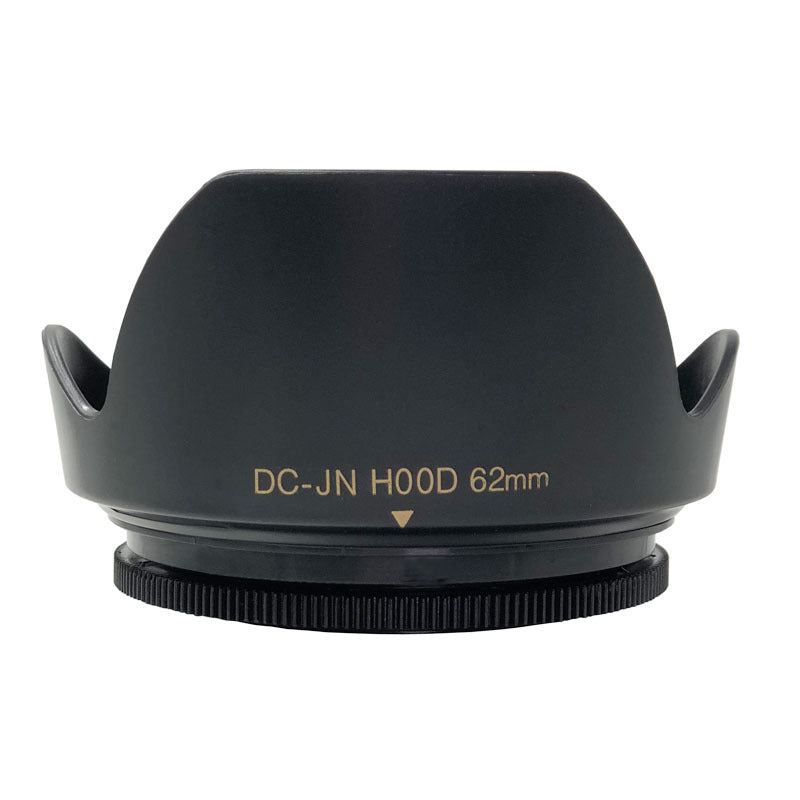 SLR Camera Reversible Design Lens Hood Plastic Camera Lens Shading Cover - 62mm