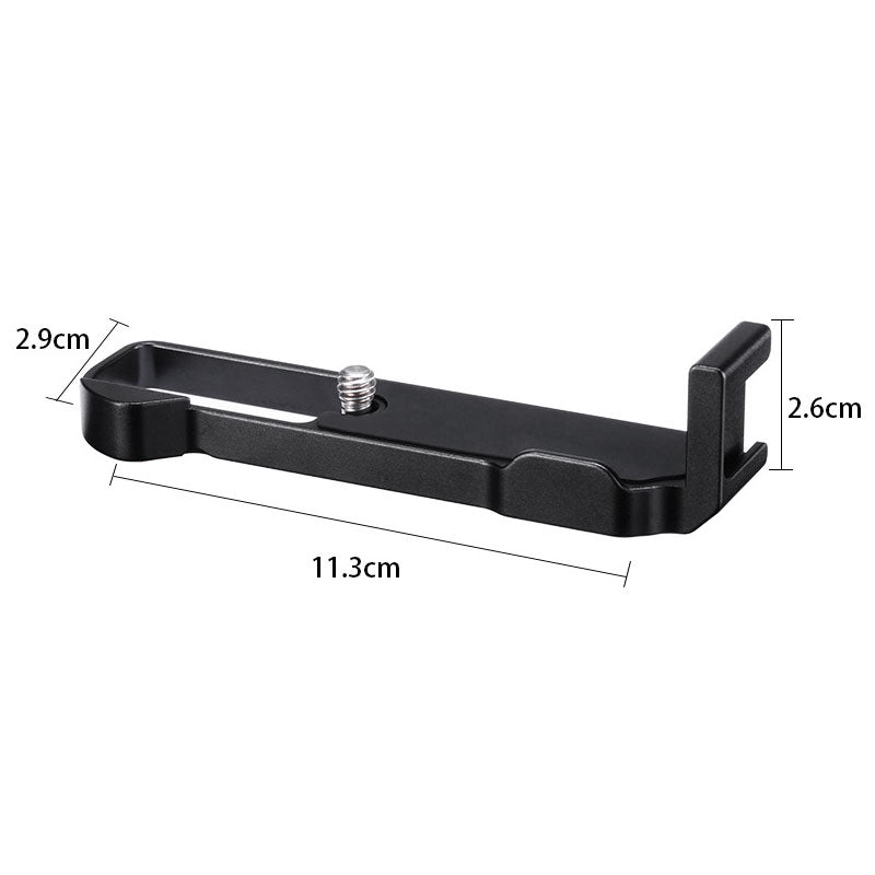 Uniqkart R016 Camera Mount Adapter Vlog Microphone Cold Shoe Expansion Stand for Canon G7X Mark III