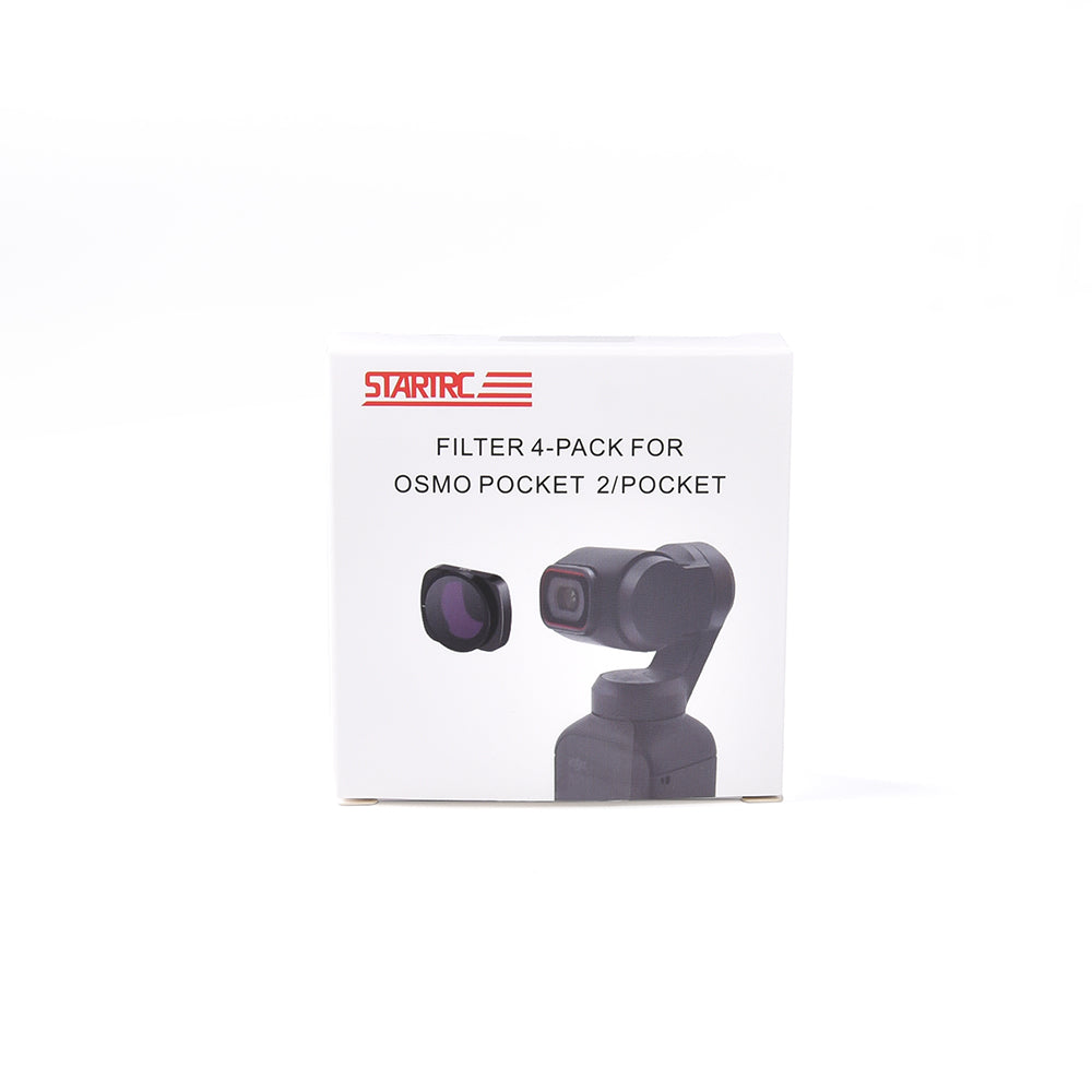 Uniqkart Camera Filters Magnetic Lens Set of 4 ND Filters (ND8/ND16/ND32/ND64) for DJI OSMO Pocket 2/1