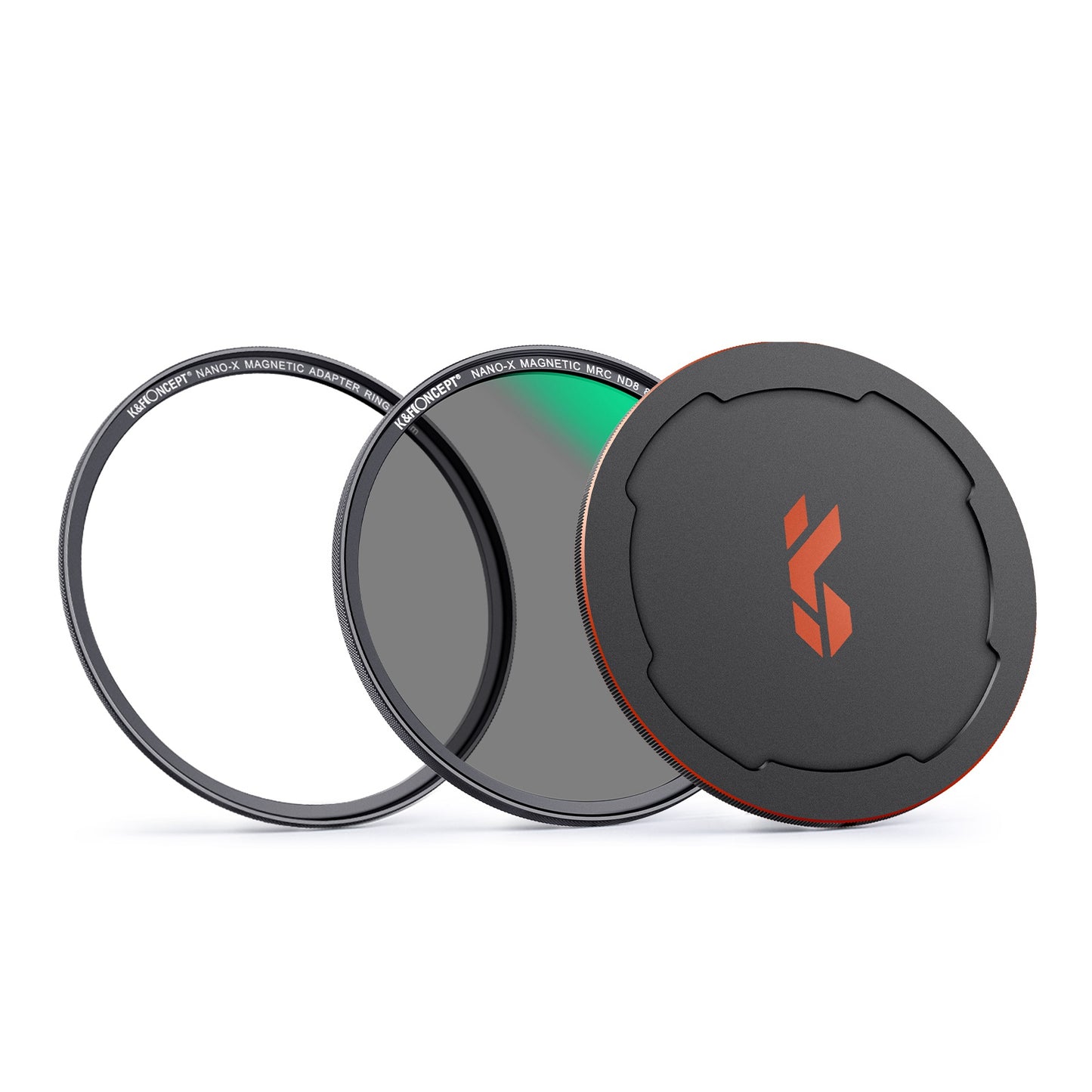 K&amp;F CONCEPT 82mm Magnetic ND8 Lens Filter Anti-Scratch Multi-Layer Coated Filter Waterproof Quick-Release 3-Stop Neutral Density Lens Filter
