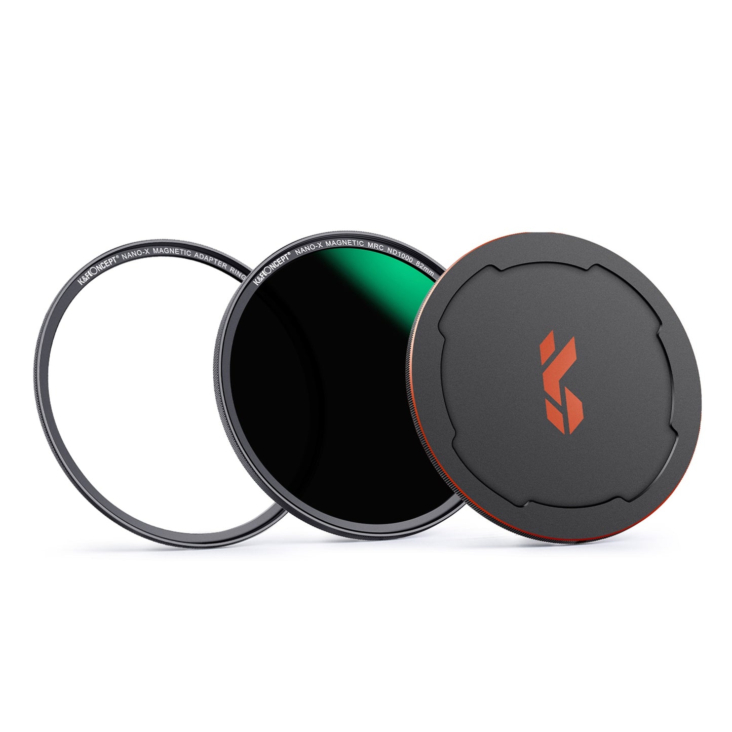 K&amp;F CONCEPT SKU.1762 82mm Magnetic ND1000 Lens Filter 10-Stop Fixed Neutral Density Filter Waterproof Scratch Resistant for DSLR Camera Lens