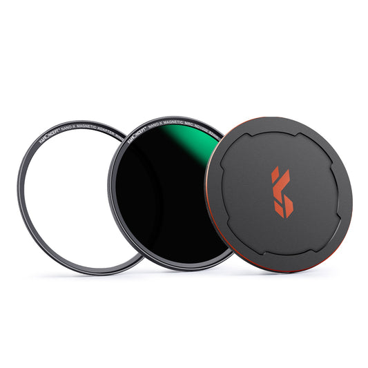 K&amp;F CONCEPT SKU.1762 82mm Magnetic ND1000 Lens Filter 10-Stop Fixed Neutral Density Filter Waterproof Scratch Resistant for DSLR Camera Lens